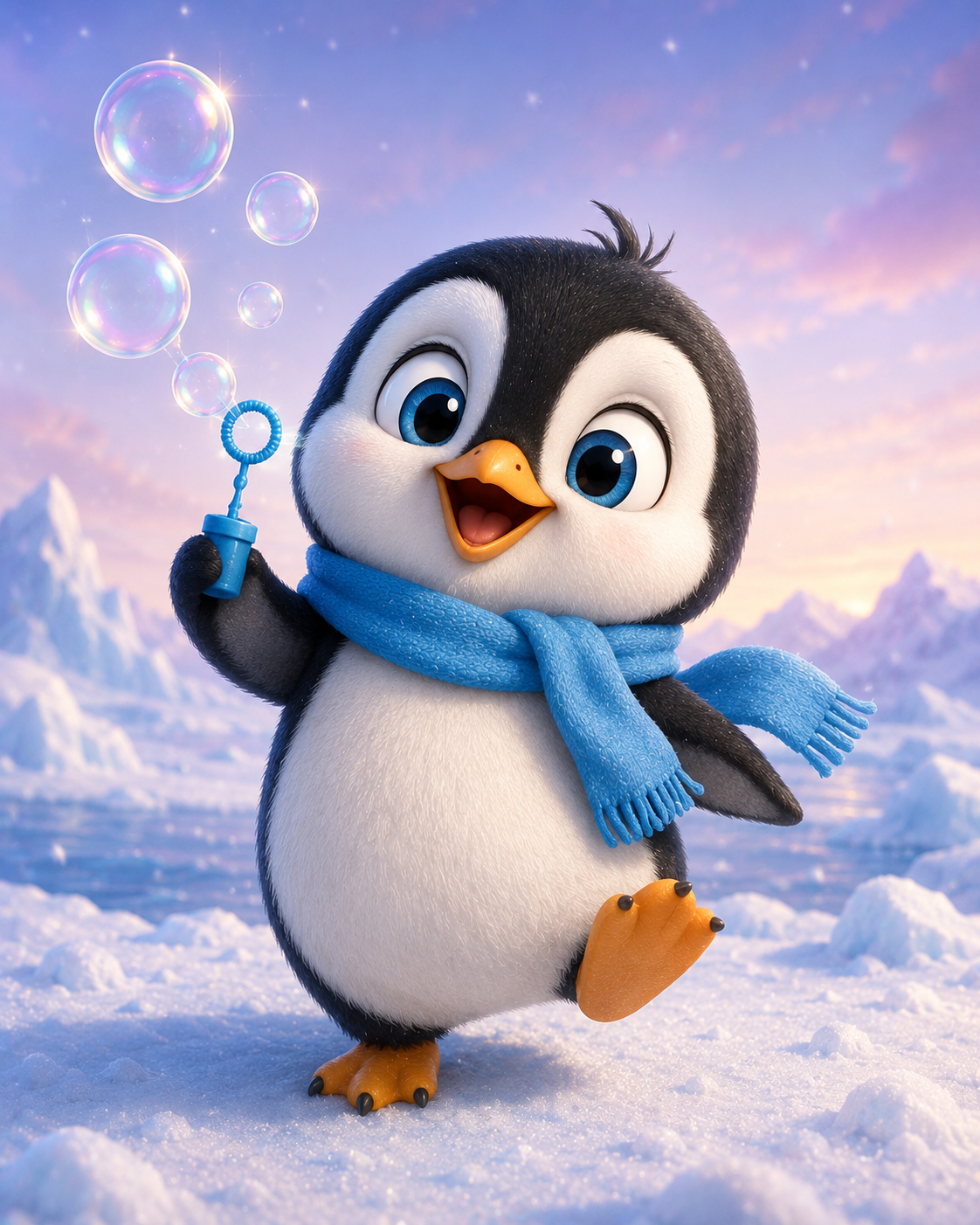Benny the Bubble Penguin 🐧